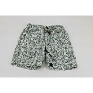 Carter’s Boy’s Elastic Drawstring Shorts Palm Tree Leaf Floral Kid’s Size 5